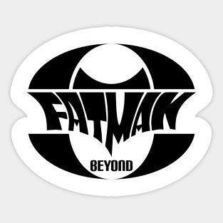 Fatman Beyond Black Sticker